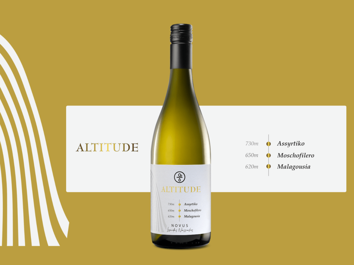 RKS WINES OF GREECE: A True Greek Blend: Novus Altitude&nbsp;White