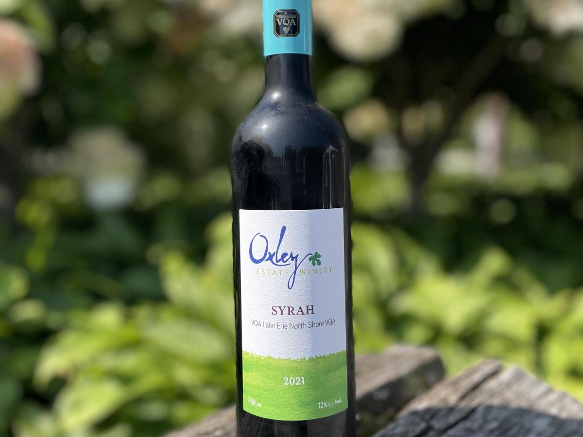 RKS 2026 CANADIAN WINE: Oxley 2021 Syrah from Lake Erie North&nbsp;Shore