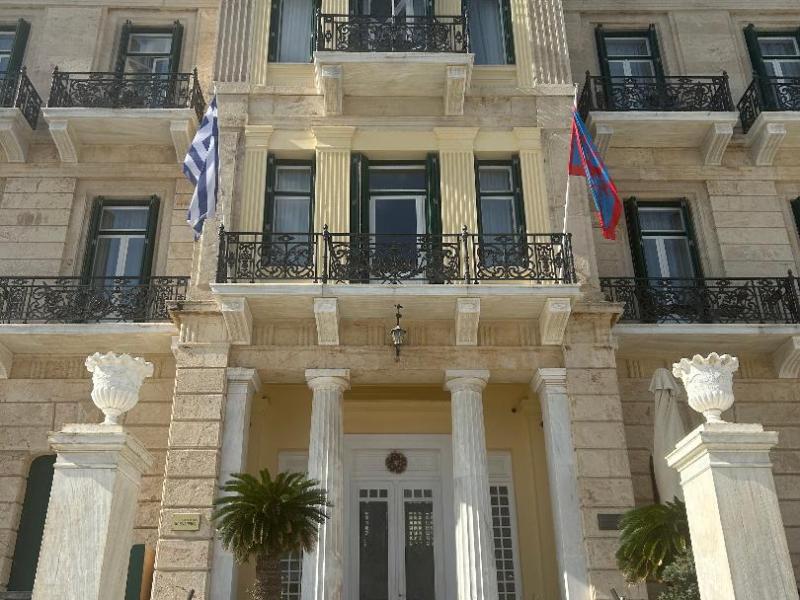 2026 GREEK TRAVEL ADVENTURE: Short Attention Span Version: 21September2026: Poseidonion Grand Hotel in Spetses: A Classic Grand Hotel and the Jabbering&nbsp;Yankees